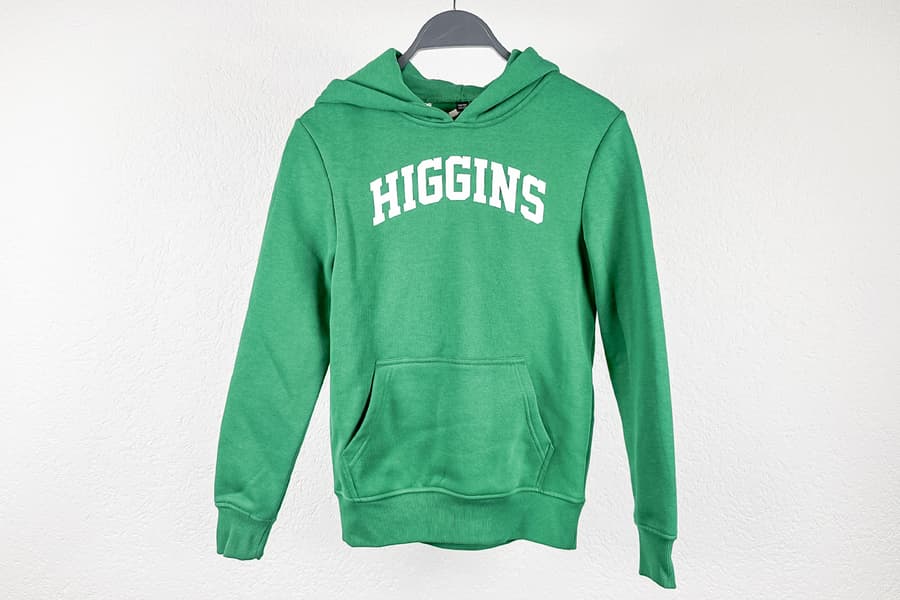 Kinder Kapuzenpullover Higgins, Gr. 122/128